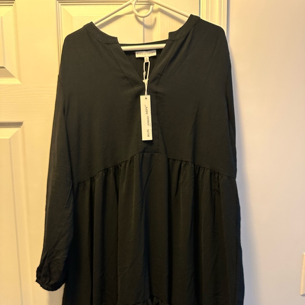 NWT Black Long Sleeve Dress